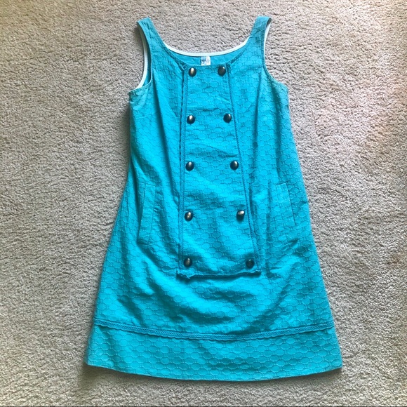 SOLD - Anthropologie Pinafore Smock Dress 👗 - Picture 4 of 9